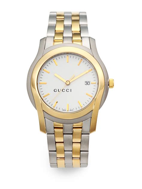 mens chains gucci|stainless steel gucci watch men.